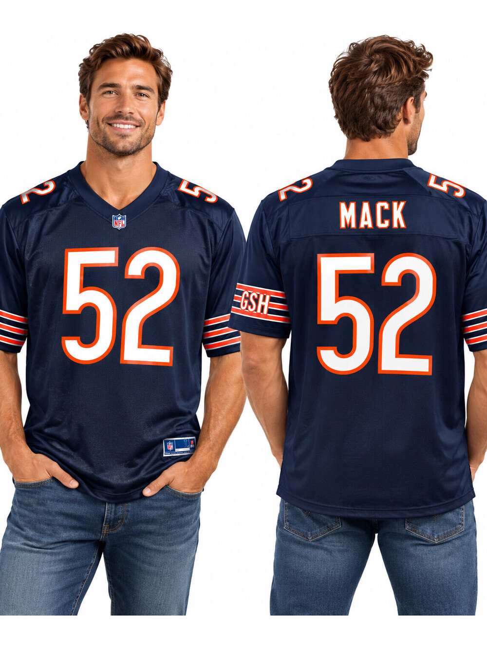 NFL Pro Line Chicago Bears  Authentic Khalil Mack #52 Men’s Large NWT